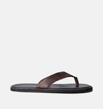 Tongs marron