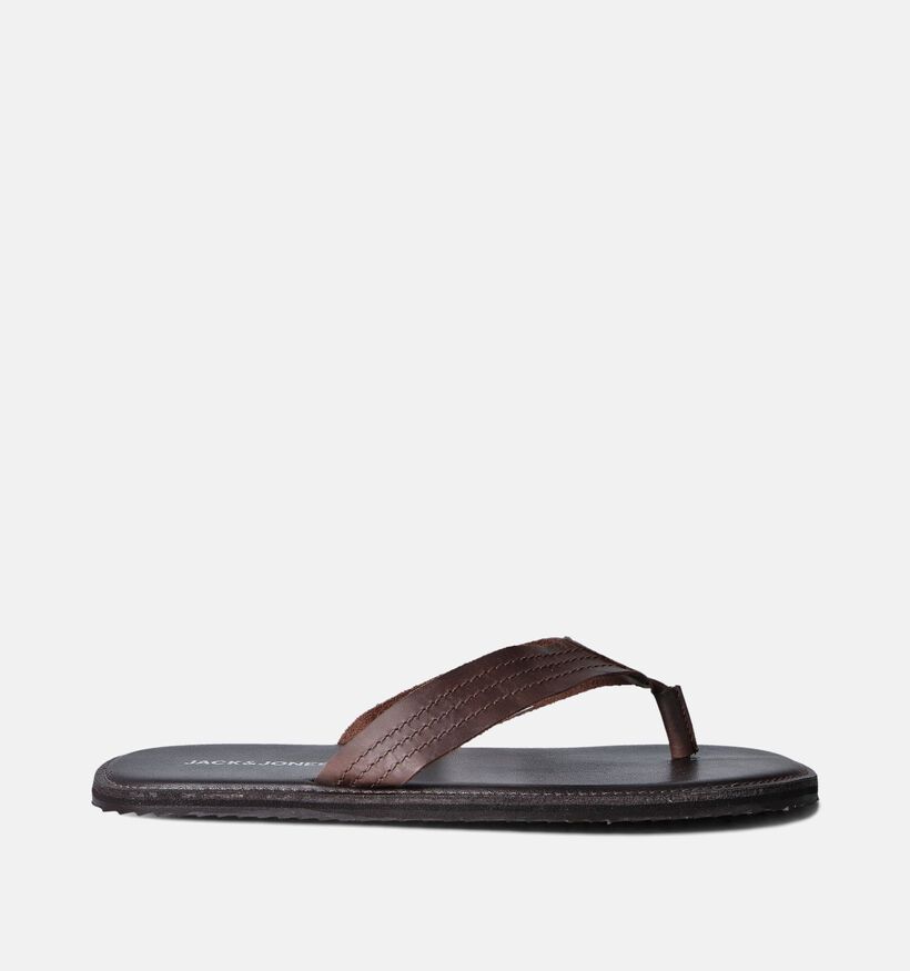 Jack & Jones Washton Bruine Teenslippers voor heren (352839)