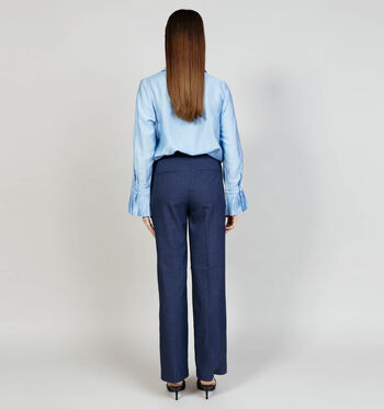 Vero Moda Broeken Blauw