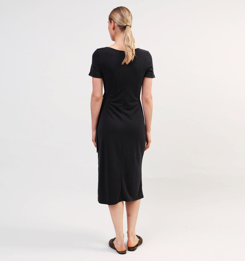 Expresso Dress knot Robe en Noir pour femmes (356917)