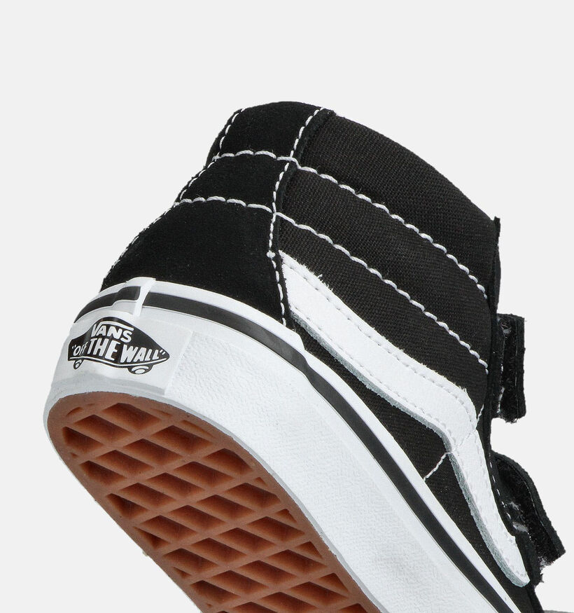 Vans SK8 Mid Reissue Baskets en Noir pour garçons, filles (361028)