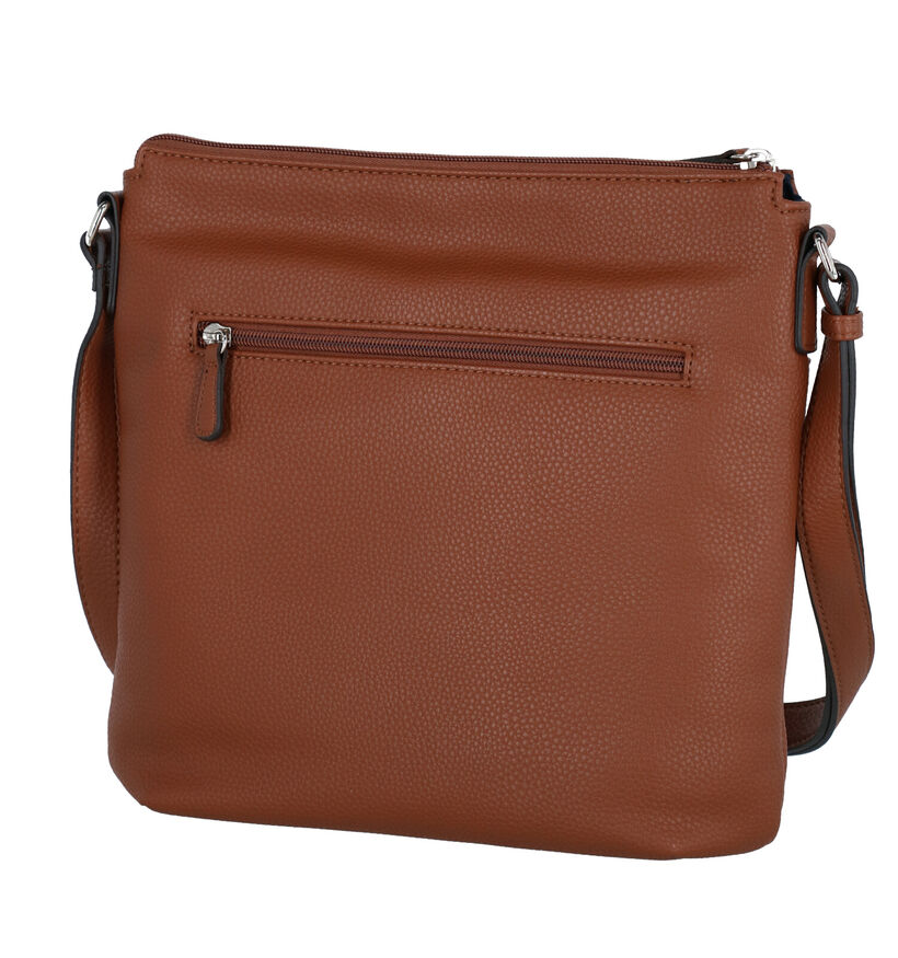 Laurent David Maura Bruine Crossbody Tas in kunstleer (302412)