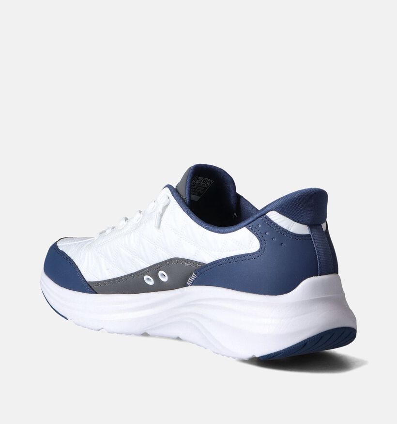 Skechers Vapor Foam Cozy Baskets en Blanc pour hommes (351877)
