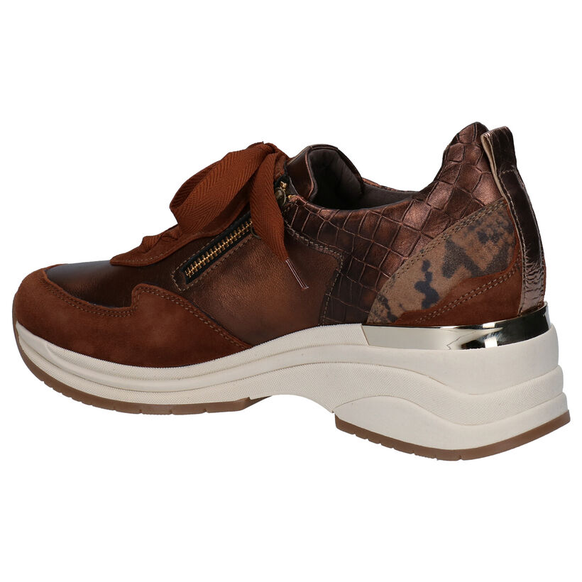 Softwaves Chaussures à lacets en Bronze en cuir (281936)