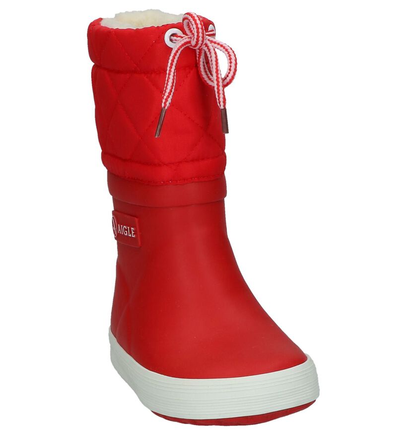 Aigle Giboulee Bottes de pluie en Bleu pour filles, garçons (124209) - pour semelles orthopédiques