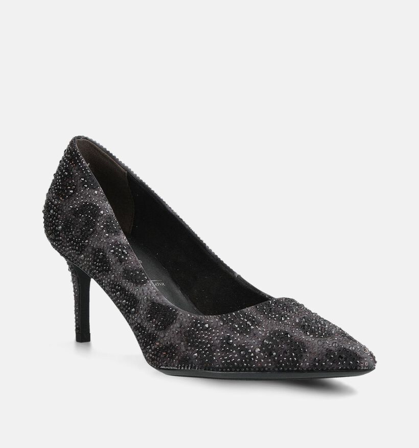 Tamaris Escarpins classiques en Gris/Leopard pour femmes (360590)