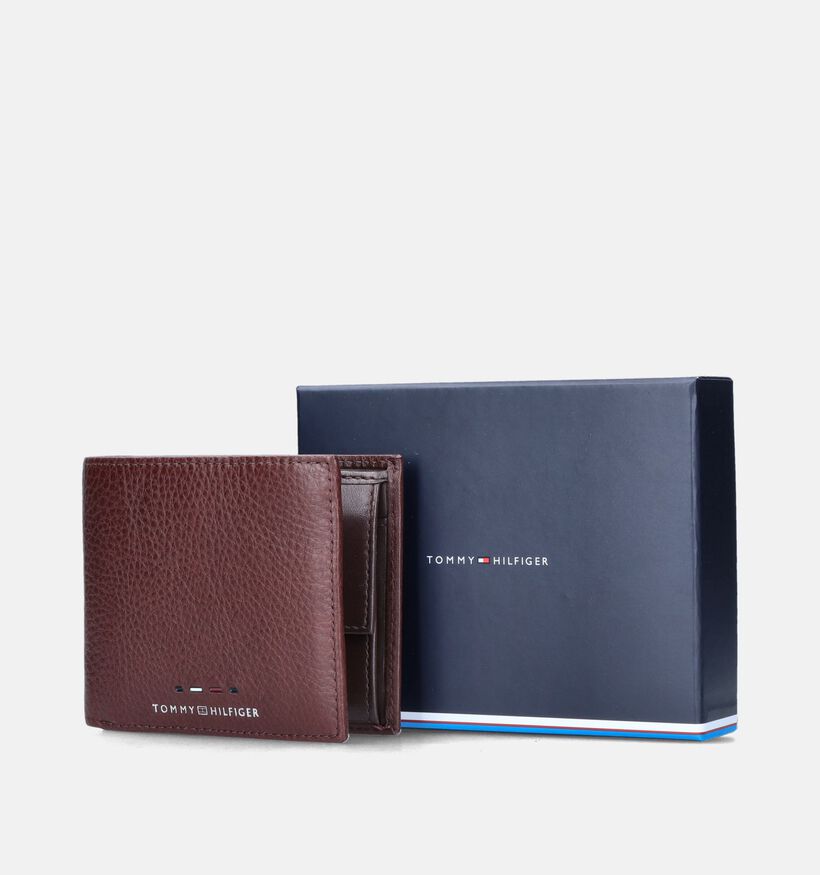 Tommy Hilfiger Primium Portefeuille en Cognac pour hommes (346656)