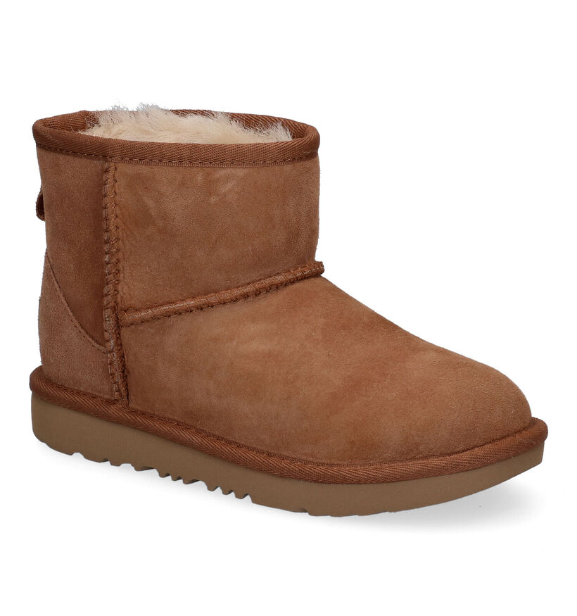 UGG Classic Mini II K Bottines en Noir pour filles (294873)