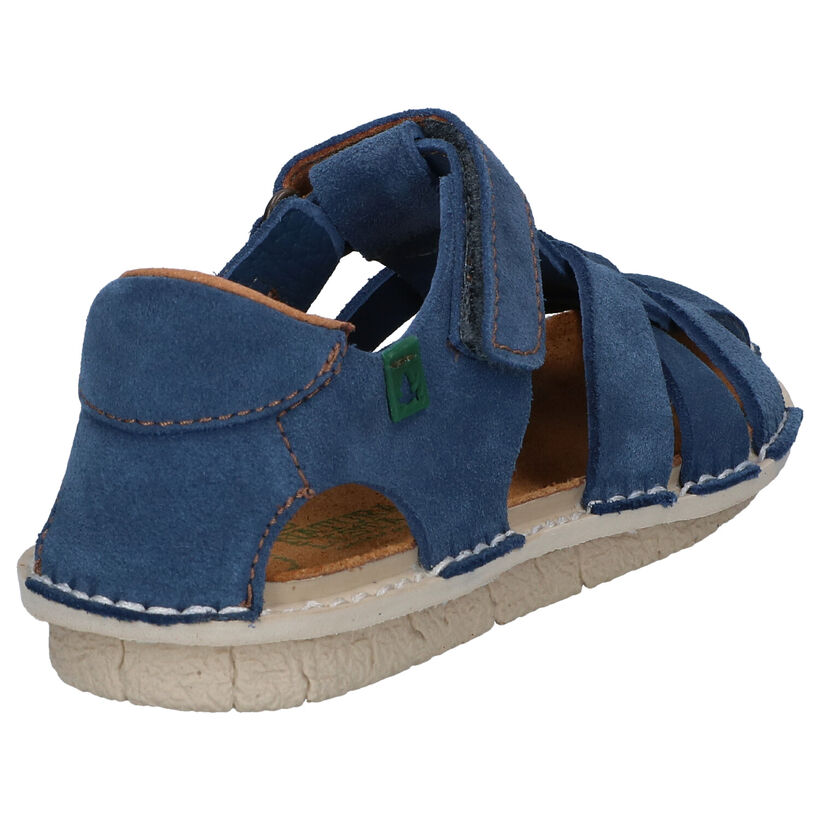 El Naturalista Terra Sandales en Bleu en nubuck (288640)