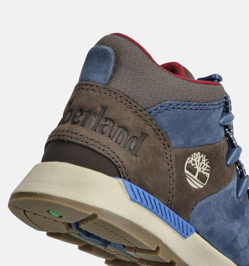 Timberland Sprint Tracker Bottines robustes en Bleu pour filles, garçons (360001) - pour semelles orthopédiques