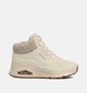 Skechers Uno Gen1 Darling Daze Ecru Sneakers voor jongens, meisjes (360951) - geschikt voor steunzolen