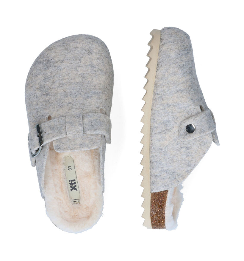 Xti Pantoufles ouvertes en Beige clair pour filles (309291)