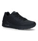 Skechers Uno Stand On Air Baskets en Noir pour hommes (324560) - pour semelles orthopédiques