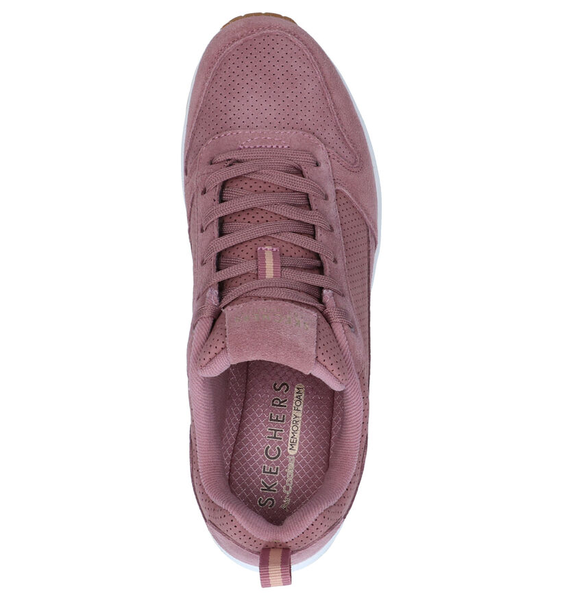 Skechers Eno Two For The Show Baskets en Rose en synthétique (279394)