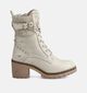 Mustang Bottines à talons en Beige pour femmes (363712)