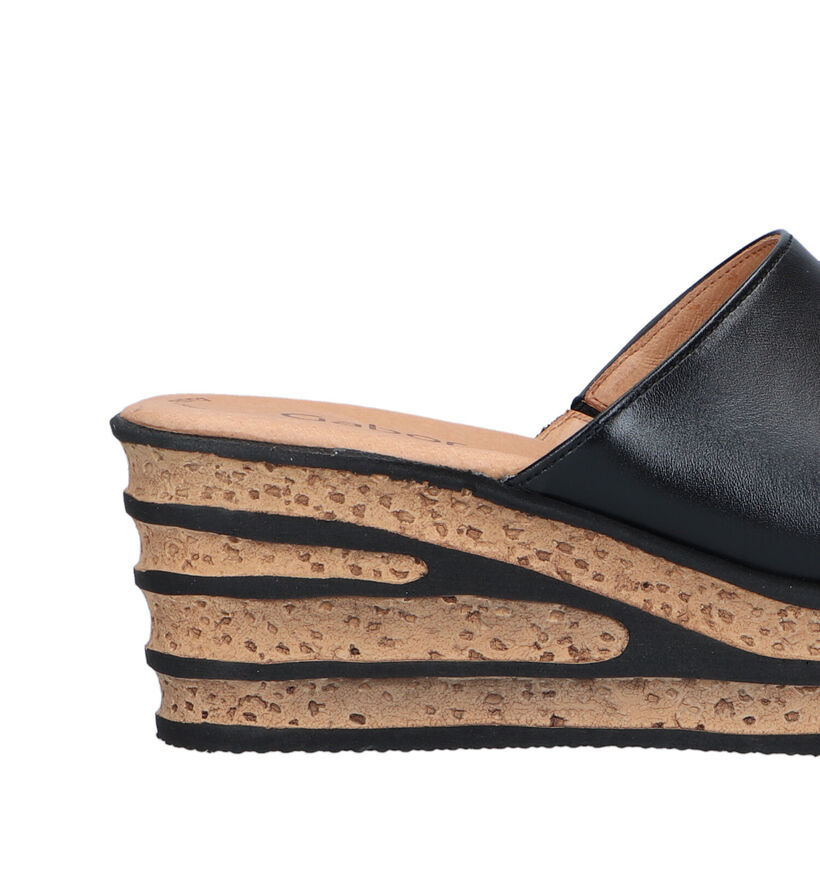 Gabor Best Fitting Zwarte Slippers voor dames (323144)