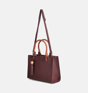 Signatur Sacs à main Noir/Marron/Bleu/Bordeaux/Vert