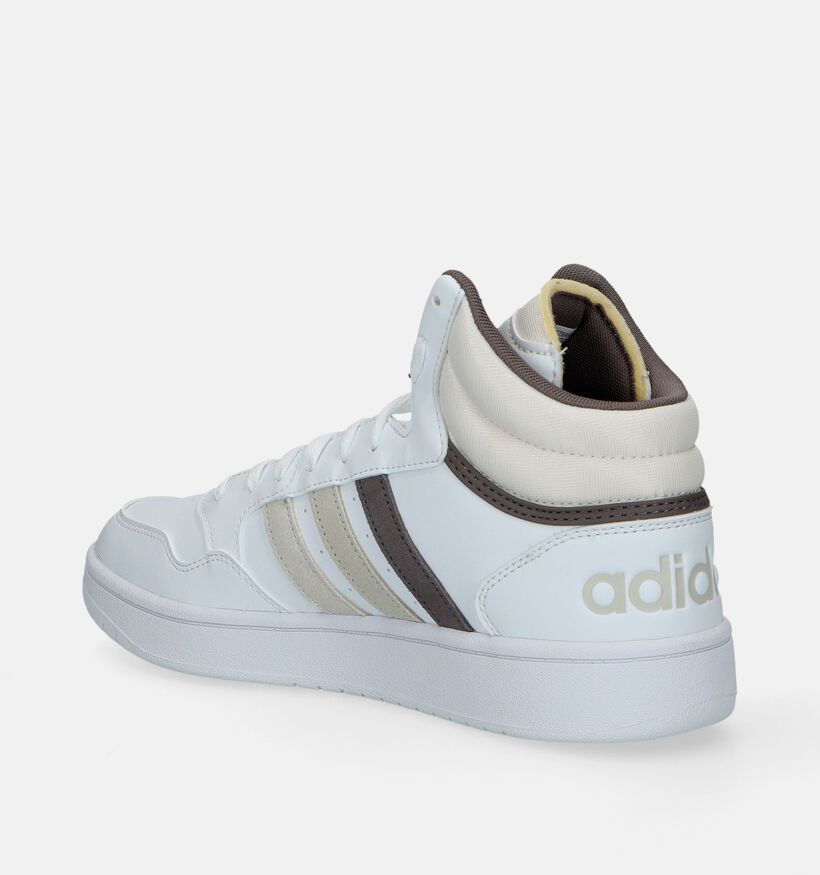 adidas Hoops 3.0 MID Witte sneakers voor heren, jongens (343287)
