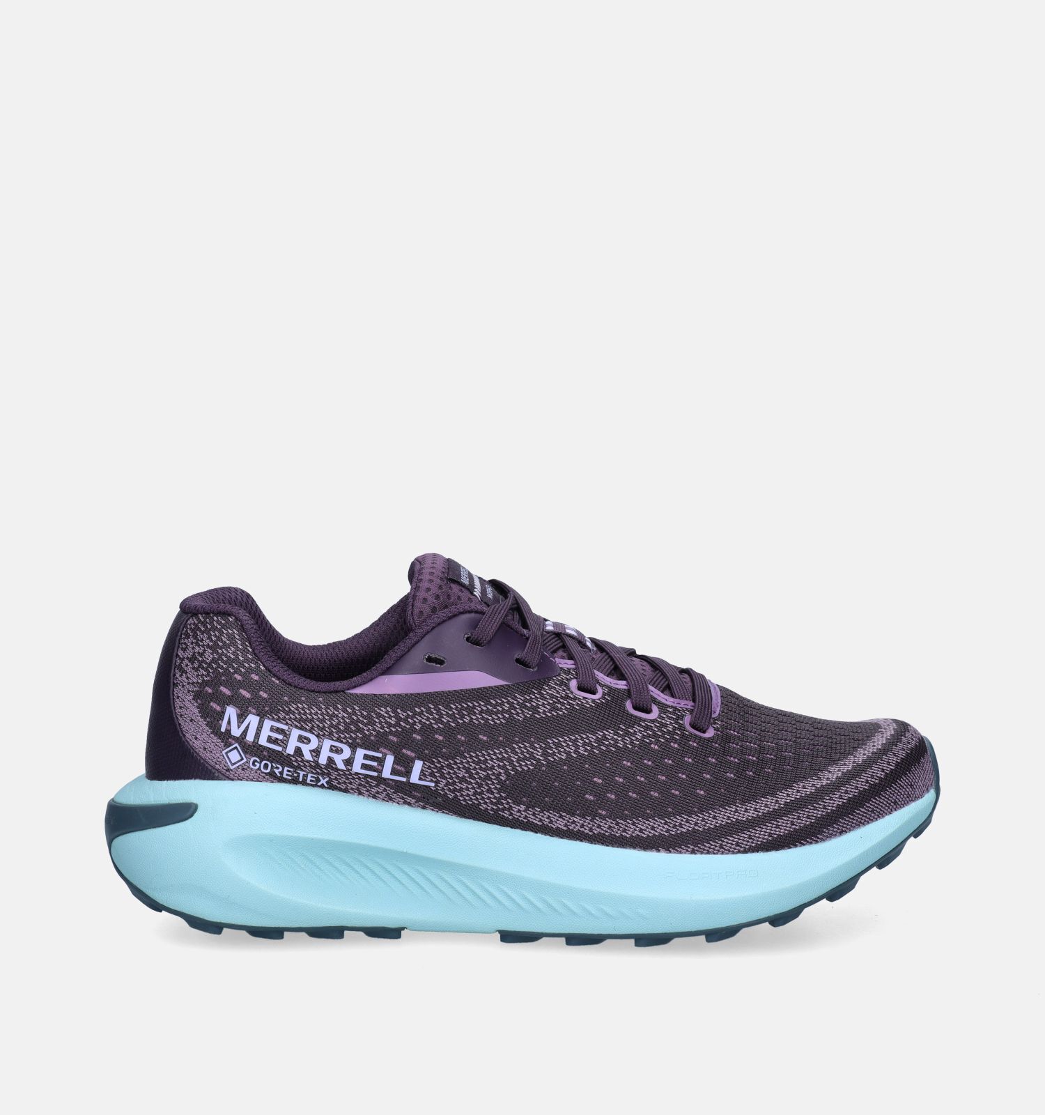 Merrell Morphlite GTX Paarse Loopschoenen Dames Outdoorschoenen Online op TORFS.BE