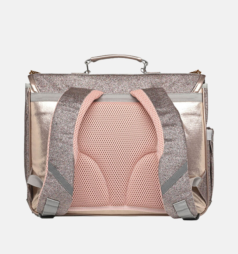 Caramel & cie. Froufrous Pailette Cuivre Roze Boekentas voor meisjes (373725)