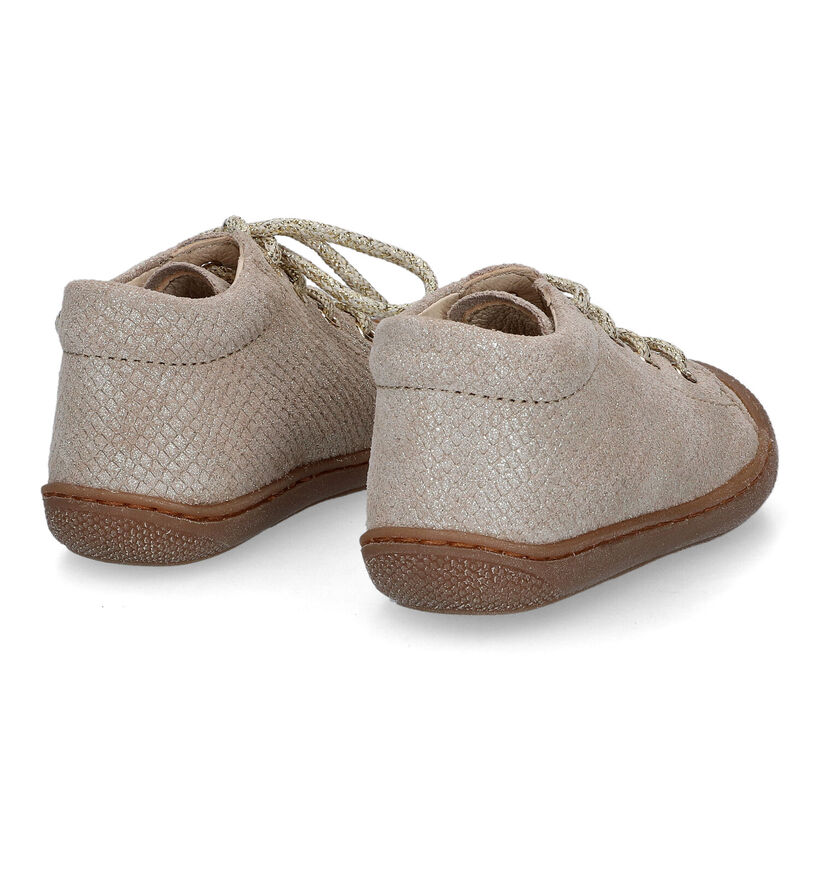 Naturino Cocoon Chaussures pour bébé en Or pour filles (316121) - pour semelles orthopédiques