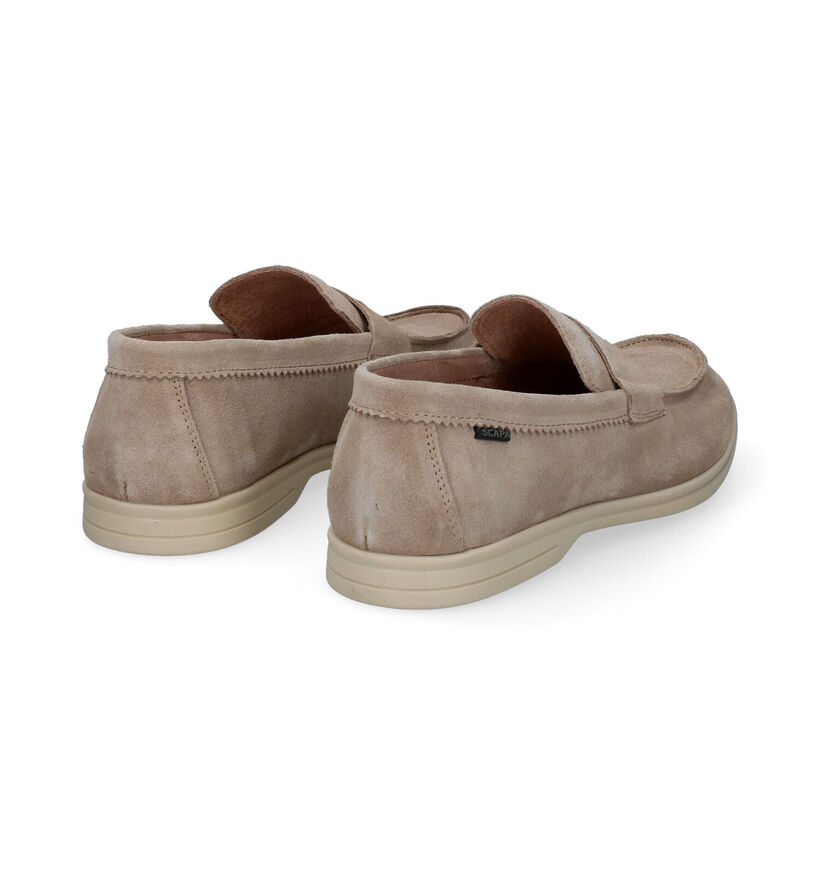 Scapa Chaussures à enfiler en Camel pour hommes (324209) - pour semelles orthopédiques