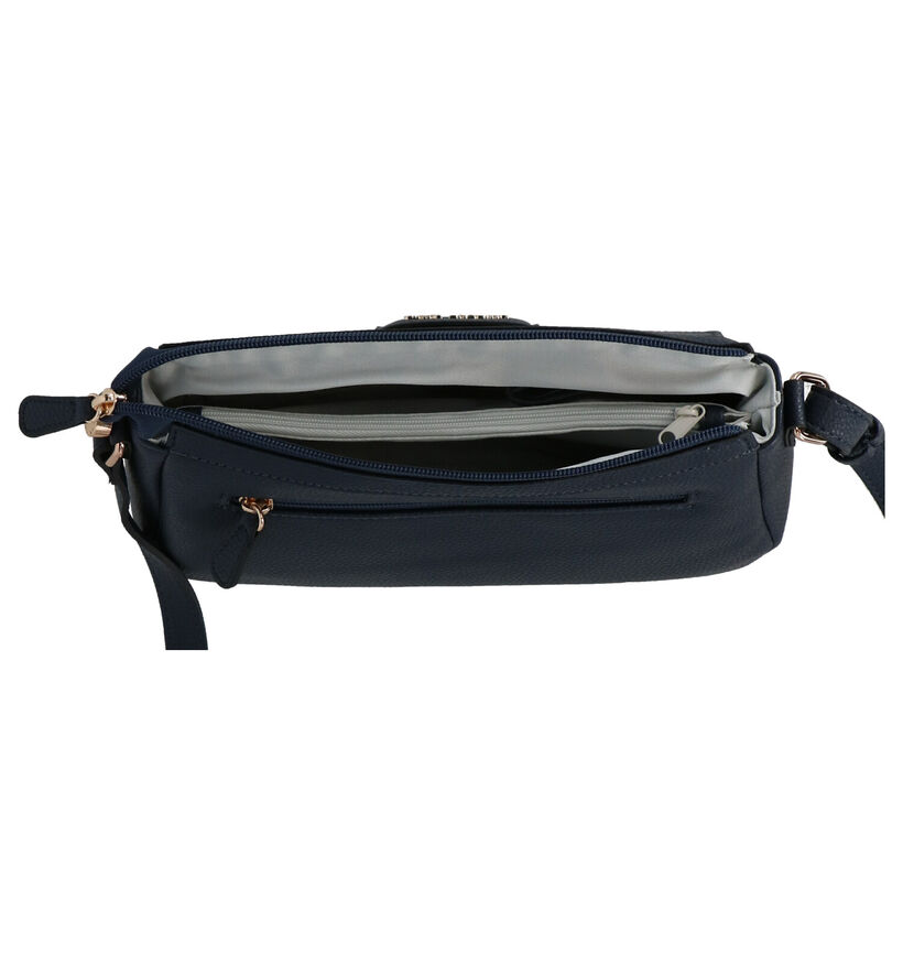 Laurent David Laura Blauwe Crossbody Tas in kunstleer (272050)