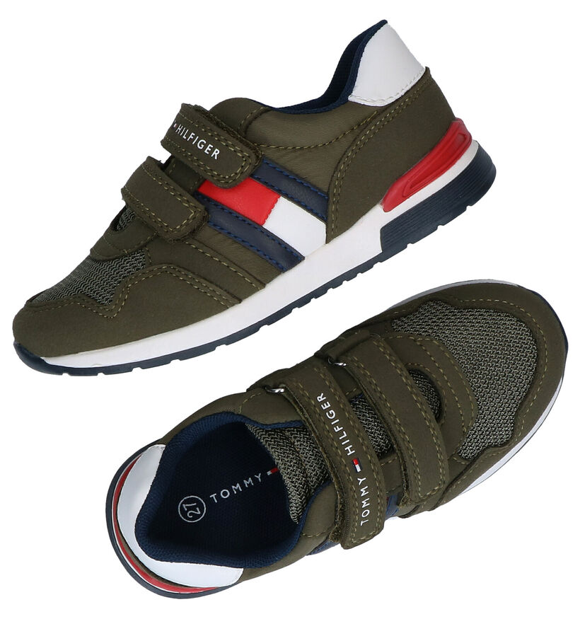 Tommy Hilfiger Chaussures basses en Bleu foncé en simili cuir (266593)