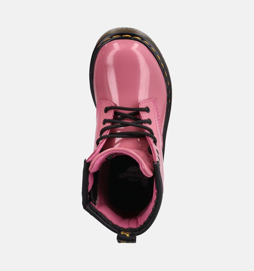 Dr. Martens 1460 Boots &agrave; lacets en Rose pour filles (375979)