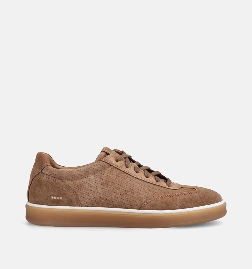 Geox Sperica Cognac Veterschoenen voor heren (368018) - geschikt voor steunzolen