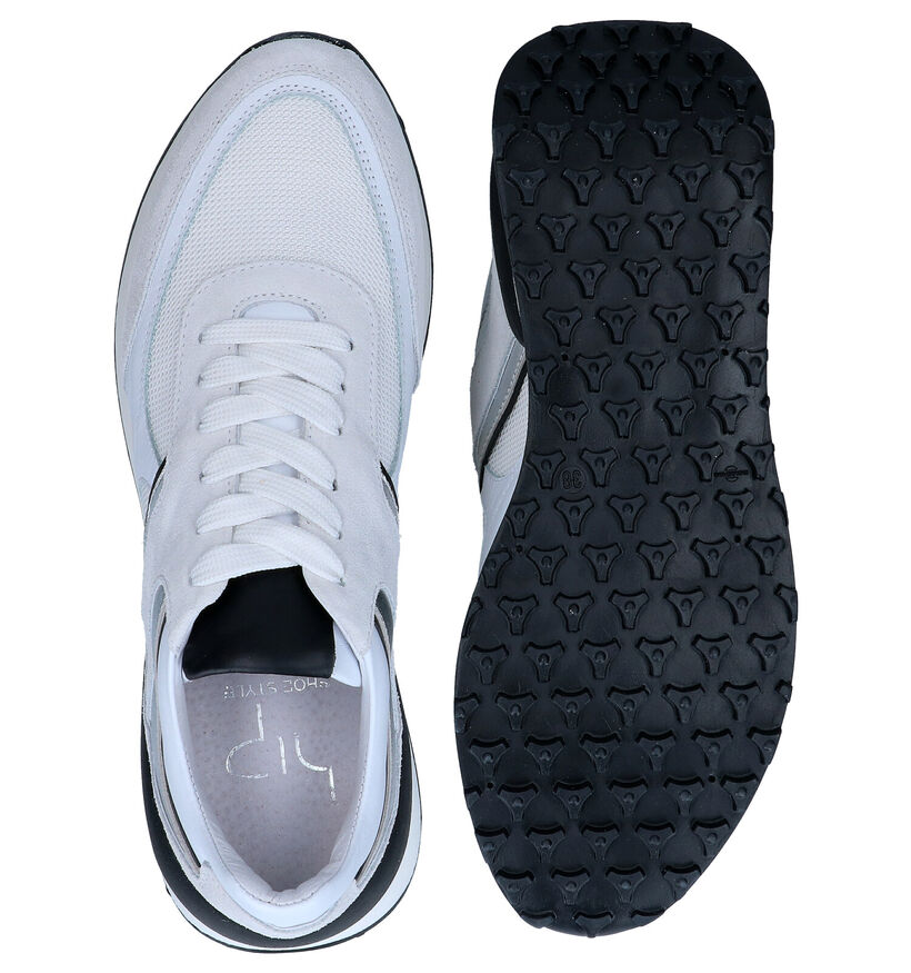 Hip Witte Sneakers in leer (291631)