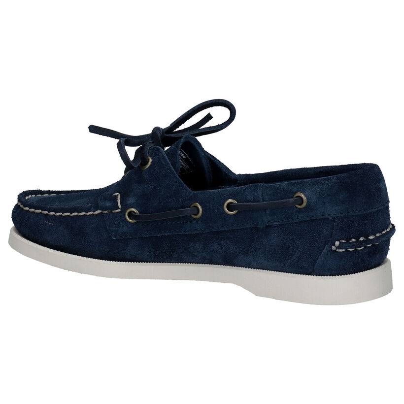 Sebago Dockside Blauwe Bootschoenen voor dames (303746)