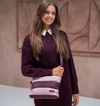 ZEBRA Crossbody tassen Bruin/Roze