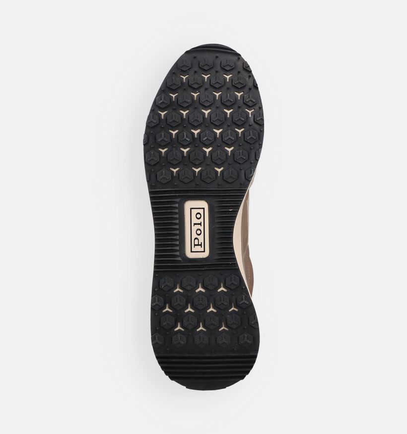 Polo Ralph Lauren Train Chaussures plates en Marron pour hommes (369555) - pour semelles orthop&eacute;diques