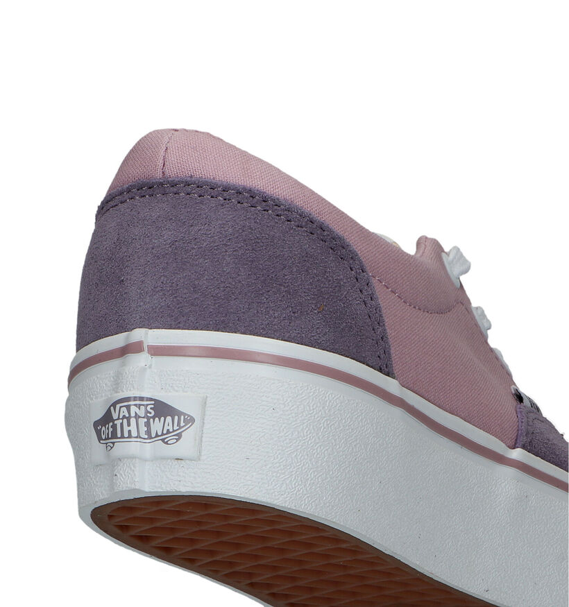 Vans Doheny Platform Lila Sneakers in stof (321158)