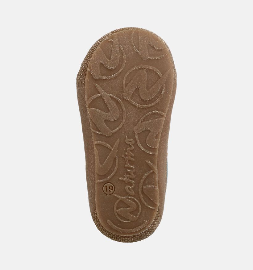 Naturino Cocoon Suede Boots &agrave; lacets pour b&eacute;b&eacute; en Bleu pour gar&ccedil;ons (380134) - pour semelles orthop&eacute;diques