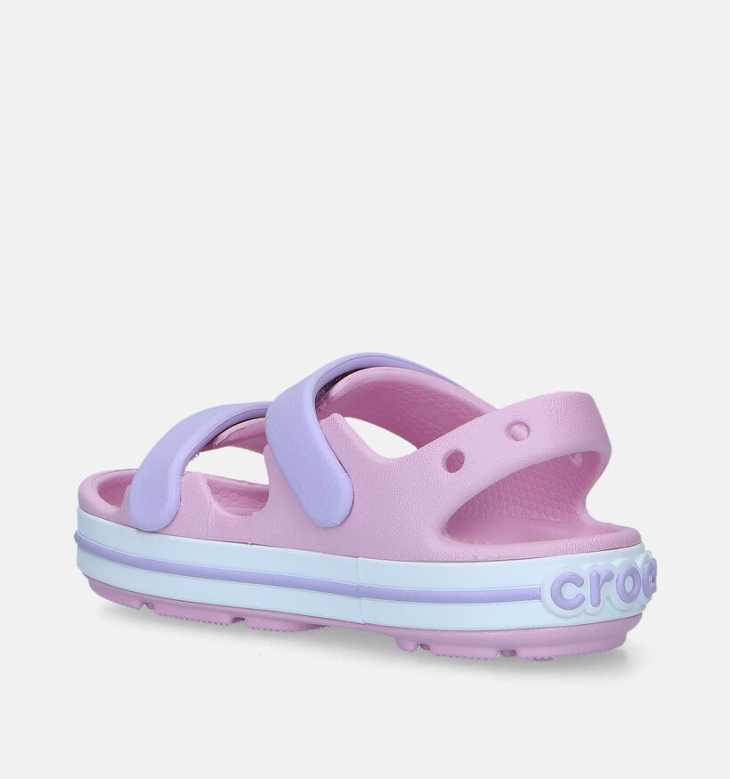 Crocs Crocband Cruiser Sandales en Rose pour filles (340850)