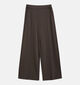 comma Donkerbruine Joggingsbroek voor dames (379420)
