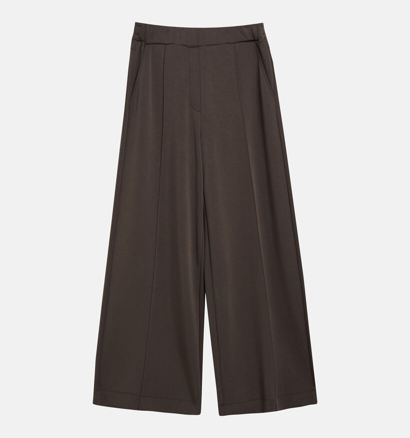 comma Donkerbruine Joggingsbroek voor dames (379420)