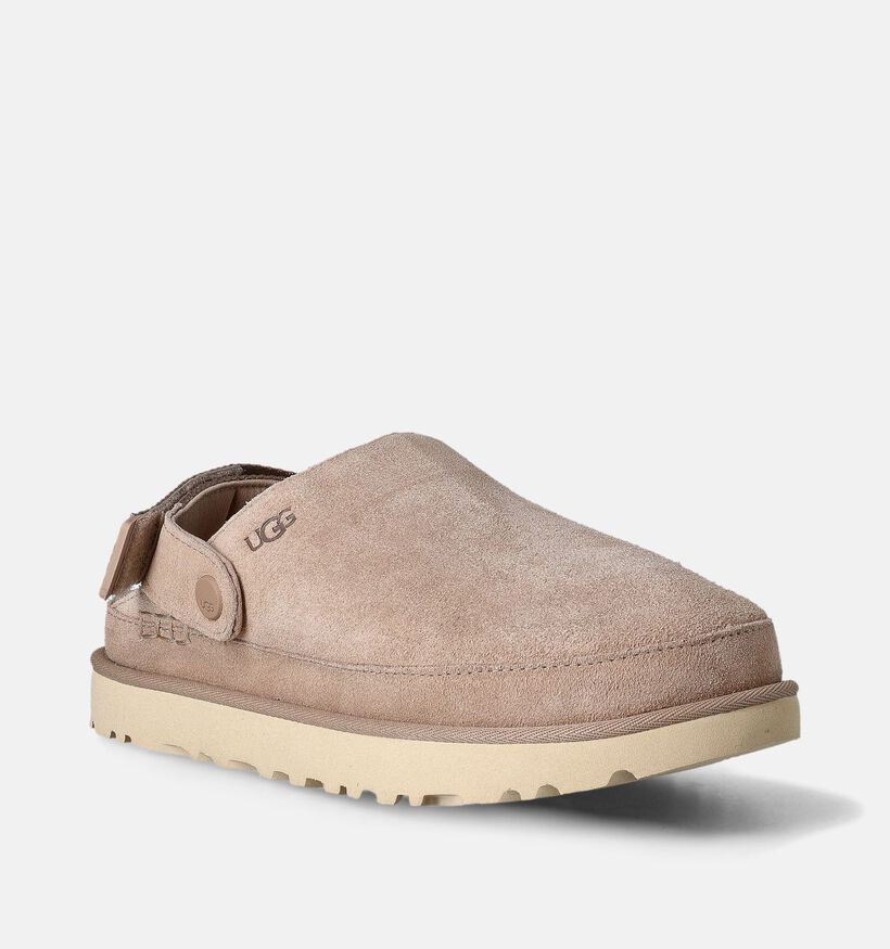 UGG Goldenstar Clog Nu-pieds en Beige pour femmes (352812)