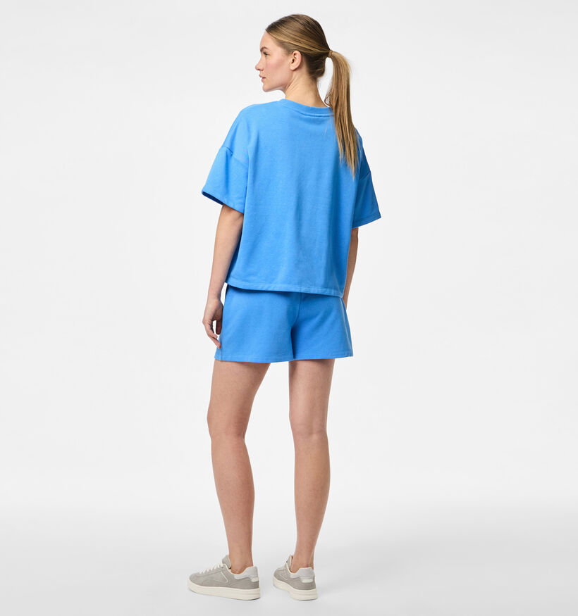 Pieces Chilli Blauw Korte T-shirt voor dames (351098)
