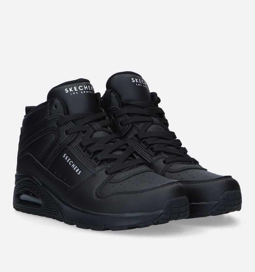 Skechers Uno Baskets en Noir pour femmes (328050)