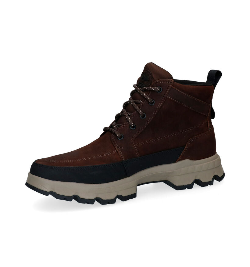 Timberland Originals Ultra WP Chukka Bottines en Brun pour hommes (294385) - pour semelles orthopédiques