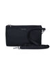 Matt & Nat Triplet Zwarte Crossbody Tas in kunstleer (327640)