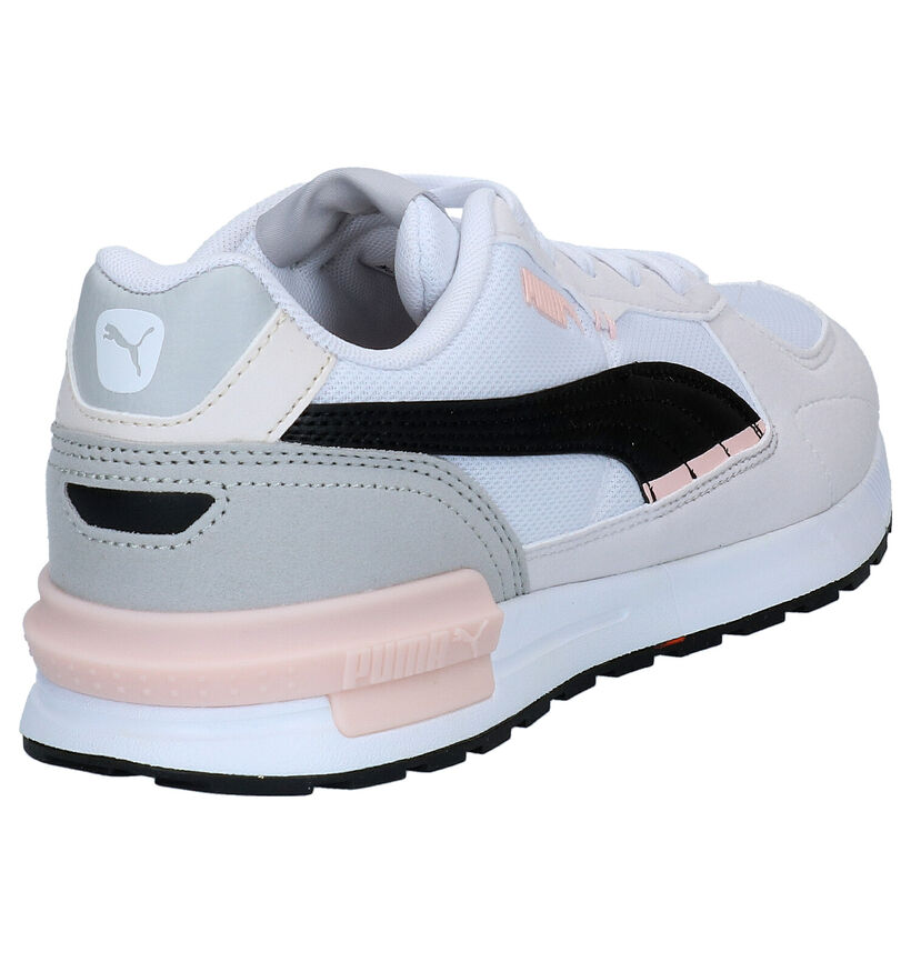 Puma Graviton Baskets en Blanc en simili cuir (293498)