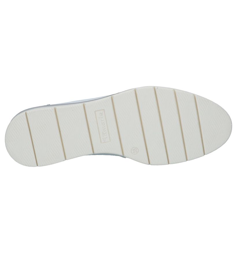 Tamaris Chaussures slip-on en Blanc en cuir (237695)