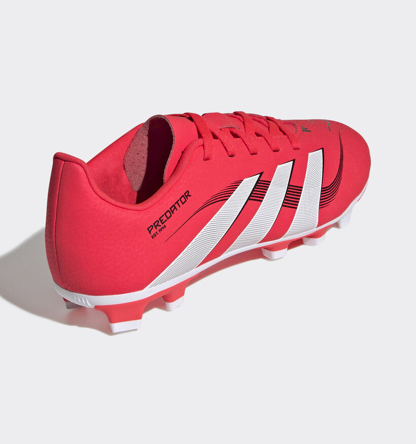 adidas Predator Club Zwarte Voetbalschoenen voor jongens, meisjes (350590) - geschikt voor steunzolen