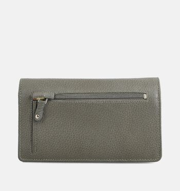 Crinkles Portemonnees Zwart/Beige/Cognac/Bruin/Taupe/Blauw/Rood/Groen/Grijs