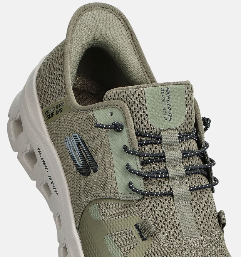 Skechers Glide-Step Pro Kaki Slip-ons voor heren (375642)