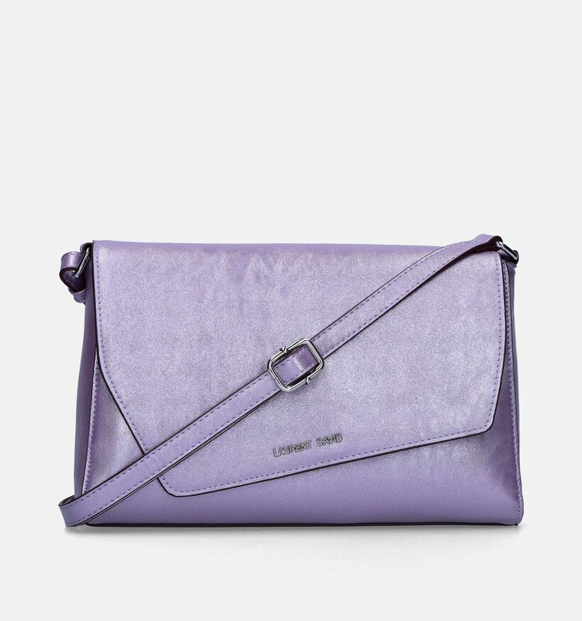 Laurent David Nos 003 Sac porté croisé en Lilas pour femmes (337060)